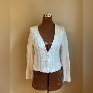 For love & lemons felted cropped sweater, cardigan